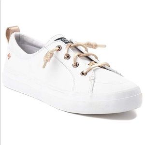 Sperry Womens Crest Vibe Closed Toe Slide Flats